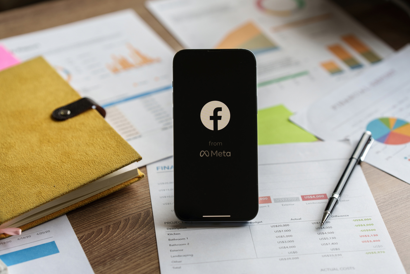 CHIANG MAI, THAILAND - SEP 13, 2022 : Apple iPhone with facebook